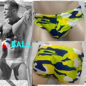 Ball Camo Pack Up Swimsuit 34-40" waist Gently worn Nylon / spandex No size